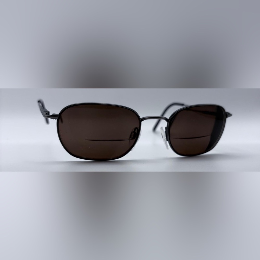 Aristar 6713 Gunmetal Oval Sunglasses Frames Only